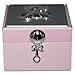 Baby Girl Pink Wooden Keepsake Box Christening Gift