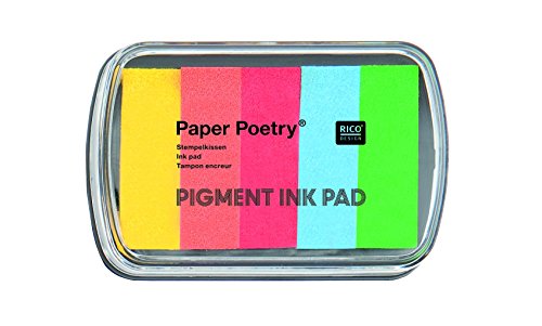 Preisvergleich Produktbild GROSSES STEMPELKISSEN REGENBOGEN FIESTA