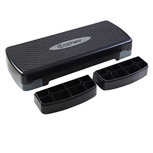 Costway Steppbrett Stepper Aerobic Fitness Steppboard – 2 Stufen – bis 250 kg - 3
