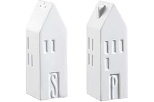 Räder Poesie et Table Salz und Pfefferstreuer aus Porzellan in der Farbe Weiß, Maße: 3cm x 3cm x 9cm, 11893