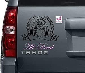 custom dog car decals