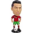 FUNFOB Ronaldo Action Figure Height - 10cm for Football Fans | Assembly Required | Car Decor Study Table Collectible Multicolour PVC | Ronaldo Figure