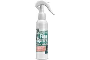 Flea Spray All Natural for Carpet & Bedding 250ml – Fast Acting Pet & Family Safe Formula by Petforia – Kills Fleas, Ants, Bed Bugs & Flies – 100% Natural Home Treatment, Insecticide Free