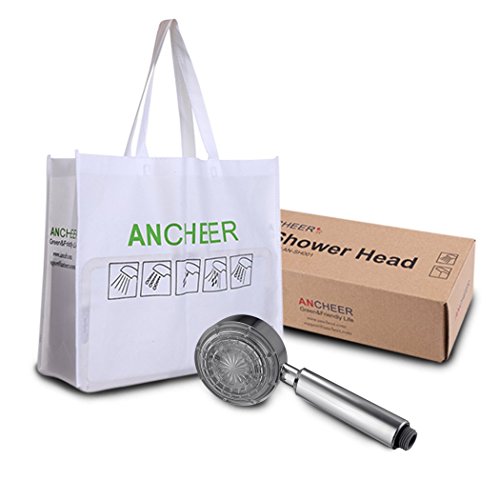 Ancheer AM-SH005 Duschkopf handbrause wasserspar mit 7 Farben - 7