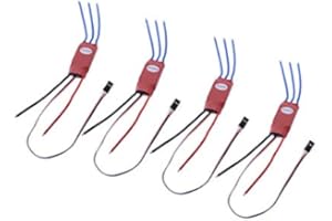 VIGAN 4 pièces 30AMP 30A SimonK firmware Brushless ESC w/3A 5V BEC pour DJI F450 aligner TREX 250 450 RC Multicopter Qudcopter hélicoptère ESC partie