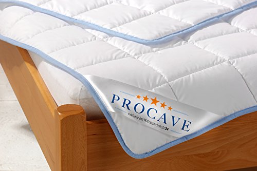 PROCAVE TopCool Qualitäts-Bettdecke für den Sommer | Soft-Komfort-Bettdecke | kochfeste Steppdecke | atmungsaktiv & wärmeausgleichend | Made in Germany | 135x200cm - 3