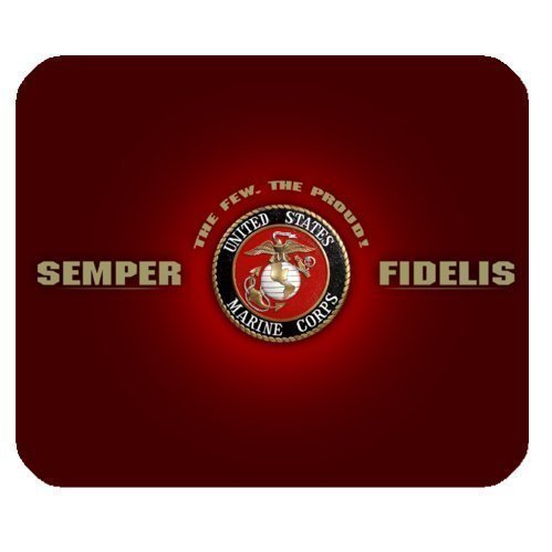 custom cool United States Marine Corps-USMC pattern cloth cover rectangle Mouse Pad 8.87 X 7.28 inch by United States Marine Corps-USMC Mouse Pads