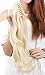 18 inches Fashion Long Claw Jaw Ponytail Big Wave Clip in Pony Tail Hair Extension Extensions Bleach Blonde