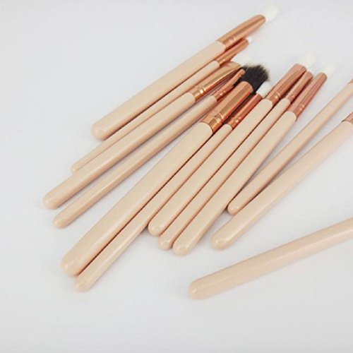 Vovotrade 12 PCS kosmetischer Bürsten Verfassungs Bürsten Satz Kits Werkzeuge - 5