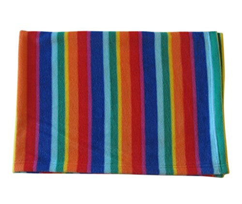 B1305 Rainbow fleece baby blanket (70 X 100cm)