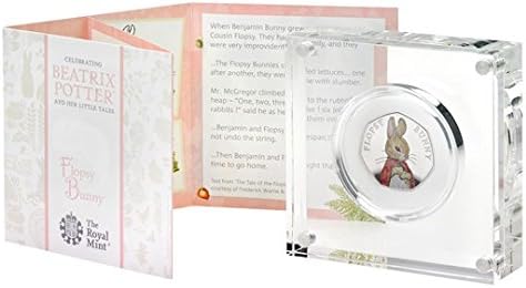 Flopsy Bunny 2018 UK 50p Silver Proof Coin Beatrix Potter