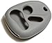 Price comparison product image DanteGTS Gray Silicone Key Fob Cover Case Smart Remote Pouches Protection Key Chain Fits: Chevrolet Monte Carlo 98-99 W/Panic