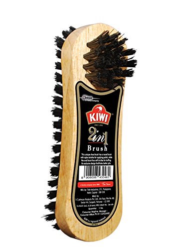 Kiwi 2 in 1 Shoe Brush, 1 Piece