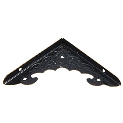 KING DO WAY 12X 55*40*16mm Retro Eckenschutz Kantenschutz Metallecken Deko Für Tisch Schmuckkasten - 4