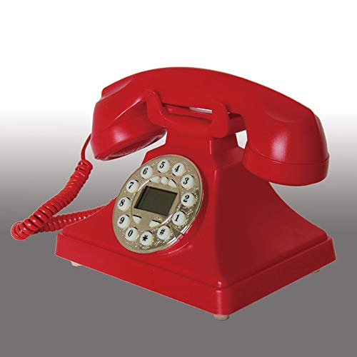 Preisvergleich Produktbild RMXMY Weinlesefestnetztelefonbüro der antiken drehbaren dekorativen Verzierung der Retro- Weinlese der Art und Weise Retro (Farbe : C)