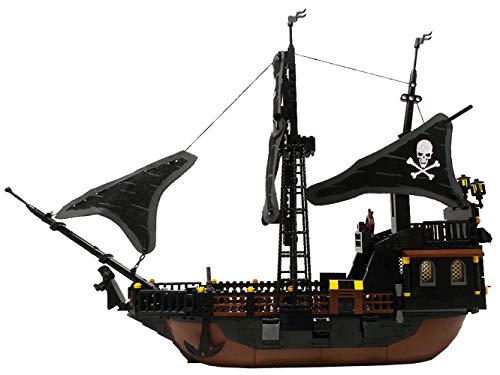 Black Pearl Bausteine Piratenschiff – leuchtet im Dunkeln! - 2