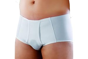 Slip Avvolgente contenitivo per Ernia Inguinale ORIONE© Beige con apertura laterale Art.313 Taglia 2 > 76-80 cm
