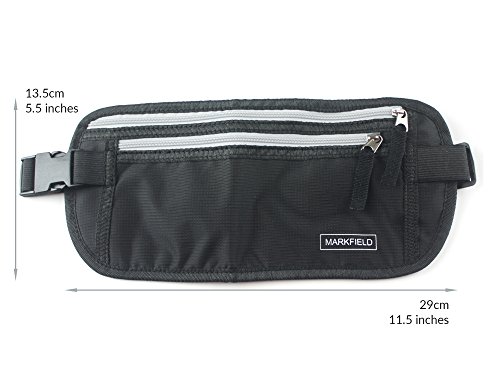 Cintura Portasoldi Nascosta Per Viaggi - Antifurto Senza Metalloo, Nylon, Fino A 106cm - Foto 4