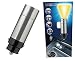 Produktbild Eurosell - 12V Zigarettenanzünder Akku Mini LED Taschenlampe - eloxiertes Aluminium - Auto KFZ Lampe