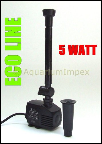 RESUN KING-1F SPRINGBRUNNENPUMPE + FONTÄNE 380L/H BRUNNEN PUMPE TEICHPUMPE