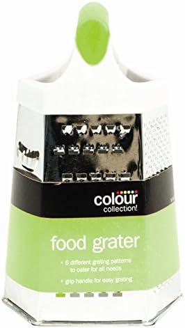 Dios Stainless Steel 6-Sided Multi Purpose Food Grater (Green)