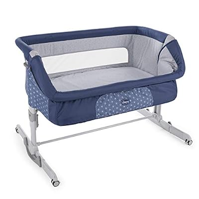 Chicco Berceau Cododo Next 2 Me Dream Navy - Mode Bascule - 11 Positions en Hauteur