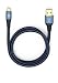 Produktbild Oehlbach USB Plus Micro | USB-Kabel für Android – USB Typ A 2.0 zu MicroB | PVC-Mantel | OFC, blau/schwarz – 1,5m