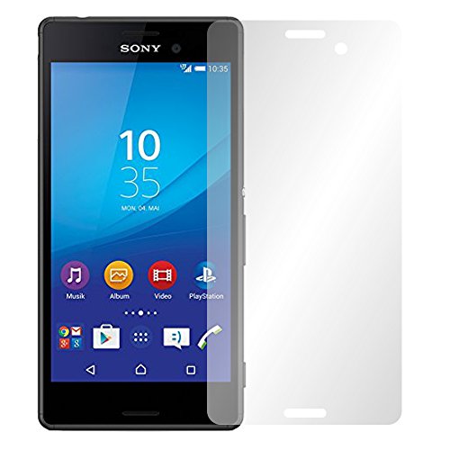 4 x Slabo Displayschutzfolie Sony Xperia M4 Aqua Displayschutz Schutzfolie Folie "Crystal Clear" unsichtbar MADE IN GERMANY