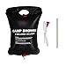 Produktbild Revolio 20 Liter Solardusche Campingdusche Gartendusche Outdoor Dusche Solar Duschtasche mit Duschkopf, Schlauch, Griffstange und Seil zum Aufhängen