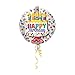 Produktbild NEU Folienballon Bubble HBD Torte, ca. 60 cm