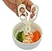 Cuddle Baby Portable Food Scissor/ Food Shearer/ Versatile Food Cutter (White)