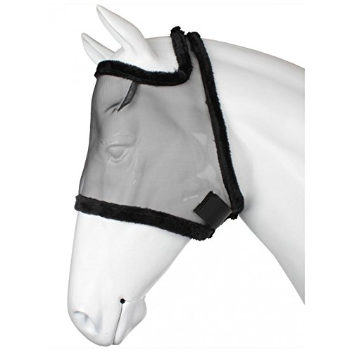 Horka-Anti-Fly-Mask-Soft-Mesh-Earless-Lightweight-Horse-Comfort-Face-Protection