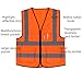 Produktbild SEVEN LIFE Hallo Vis Weste Warnweste reflektierende Weste reflektierende Kleidung Highlights Weste reflektierende Weste Sicherheitskleidung Hygiene Kleidung 10 Stück