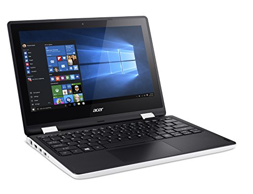 Acer Aspire R3-131T 11 6 inch Touchscreen Notebook  Intel Celeron N3050 4GB 500 GB HDD Touchscreen Windows 10  - White