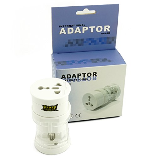 Preisvergleich Produktbild CrazyCable Reiseadapter universell, weiß, CCa8796