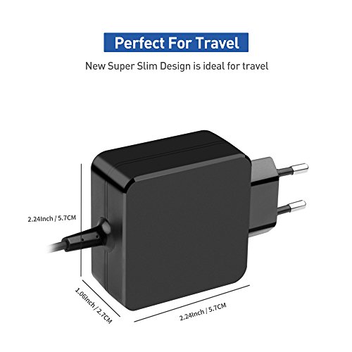 KFD 30W Netzteil Ladegerät Ladekabel für Asus Eee PC 1005PX 1001PX 1001PE 1005 1005H 1005PE Netbook AD82000 110LF EXA0901XH EXA1004UH EU 1005HA 1001P 1008P 1001HA 1005P 1008HA Router RT-N56U RT-AC66U RT-N66U DSL-N55U X101CH 1104HA 1106HA 1015P 1015PE 1101HA 1201HA 1201N 1201NL R101d 1215T 1215b 1215n - 3