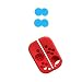 Segolike Silicone Case Cover+Joystick Thumbstick Pads Grip Cap for Nintendo Switch RS.285.00