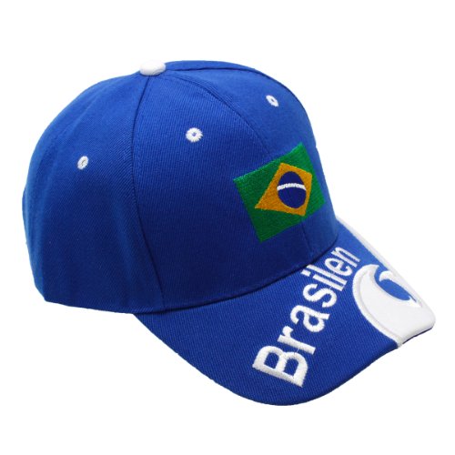 Brasilien Brasil Kappe- Fußball Fanartikel WM/ EM