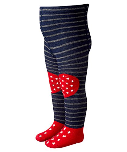 Tommy Hilfiger Unisex baby Striped Tights -  Blue - 6 Months