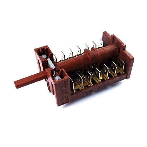 Genuine Interruptor Selector de horno (32012514) para Matsui, Luxor, Bush, finlux TECHWOOD, Telefunken, Vestel, Waltham, LINETECH, Ok, Aya, Avea, Westwood, Statesman, Continentale, markasiz, PKM, frionor, veseg