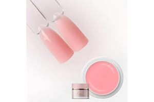 ‎LYNIS NAILSHOP No File Aufbaugel für Gelnägel WARM PINK 15ml für Profis & Anfänger als UV Gel SELBSTGLÄTTEND OHNE FEILEN · für UV & LED geeignet · pinchbar, mittelviskos · Lynis-Nailshop.de