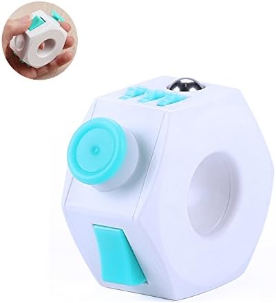 FuSon Decompression Ring,Decompression toy, New Ring Crush Magic Ring Dice Toys, Decompression Anxiety Second Generation Puzzle