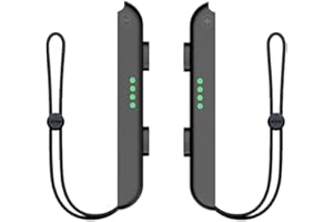 TUSUNY YQkoop Handgelenkschlaufe kompatibel mit Switch Joycon, 2 Stück Lanyard Aufsätze Ersatzteile Zubehör für Joy Con Joy-Con Controller, einstellbare Dichtheit