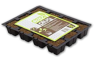 QUEENMEW Plateau à semis de Eazy Gardening Plug - 12 Alvéoles (20x15cm)