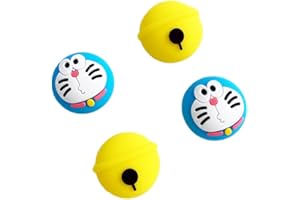 Viwind Thumb Grip Caps Compatible con Nintendo Switch/OLED/Switch Lite,Silicona Suave Joy-con Joystick Grip Cute 3D Analog Stick Cover(Doraemon)