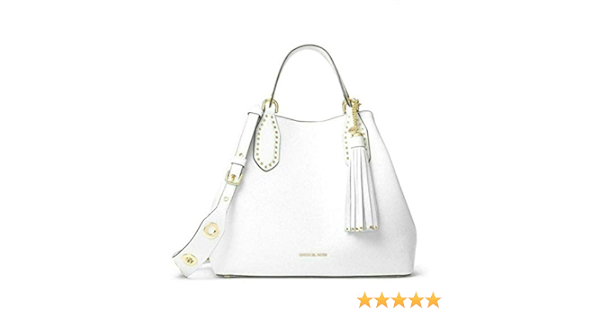 michael kors brooklyn large logo shoulder bolsa