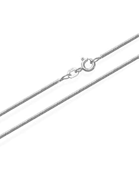NKlaus echte 925er Sterlingsilber Schlangenkette Silberkette 1,10mm breit