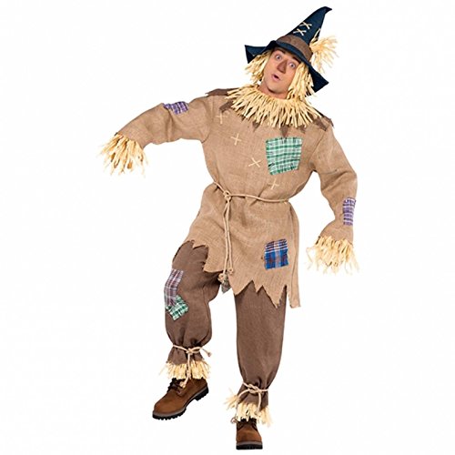 Mens Adult Scarecrow Costume Wizard of 