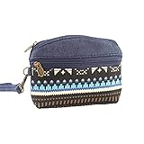 ❀Tamaño:13.5*11*2cm Ruikey Monederos De Tela con Cremallera Monederos De Mujer Pequeños Monedero Niña Cremallera Bolso De Mano con Llaves para Moneda Efectivo Tarjeta Llaves