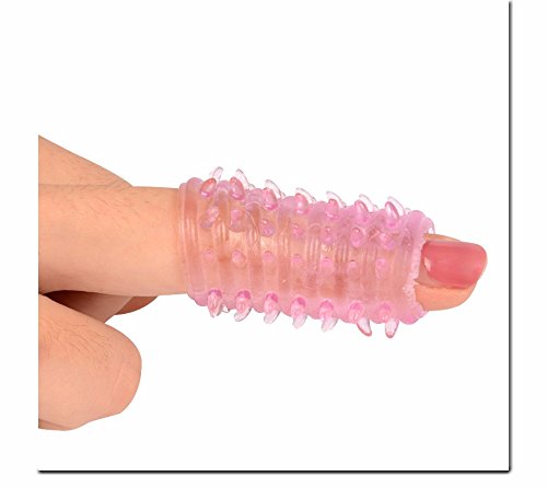 Partner Sexspielzeug Überzug Penis oder Finger für Damen Penetration Masturbator Gummispielzeug - 3